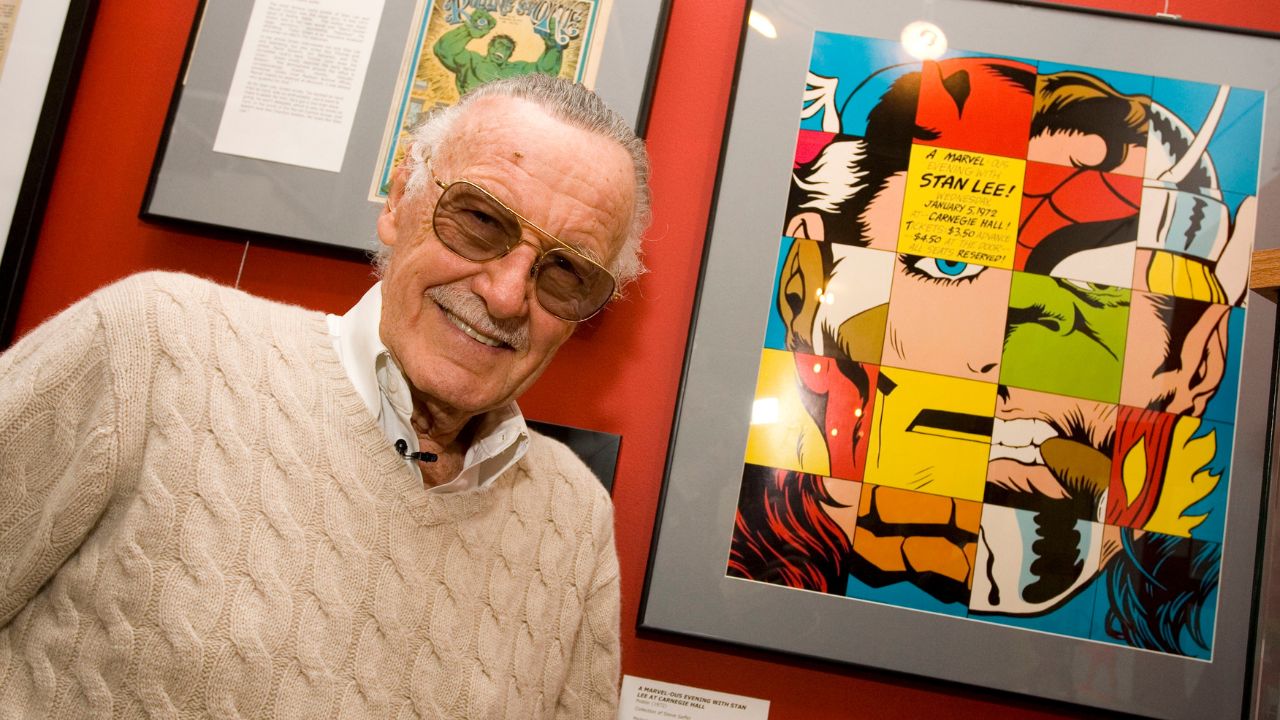 O quadrinista Stan Lee