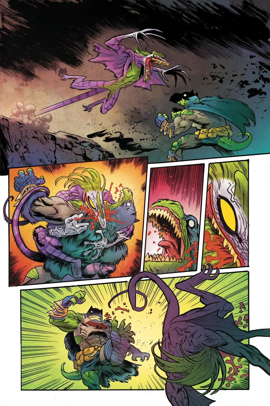 Quadrinhos de Jurassic League