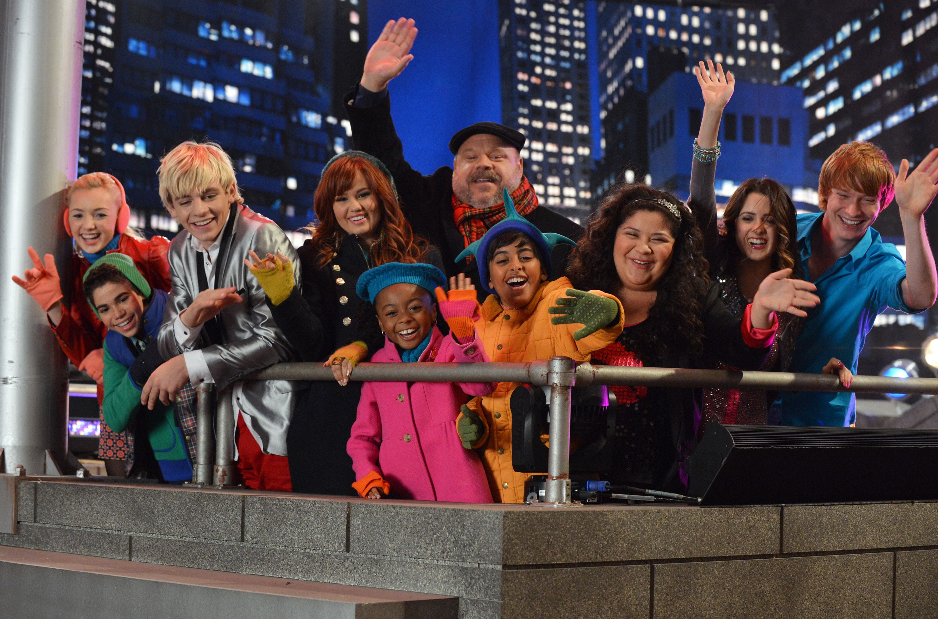 Cena do especial entre 'Jessie' e ' Austin & Ally'