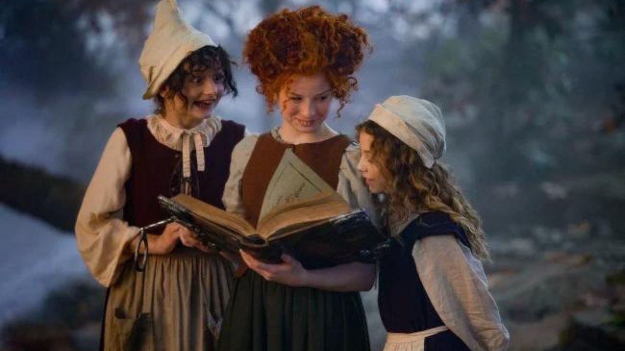 A versão jovem das Irmãs Sanderson em 'Abracadabra 2'