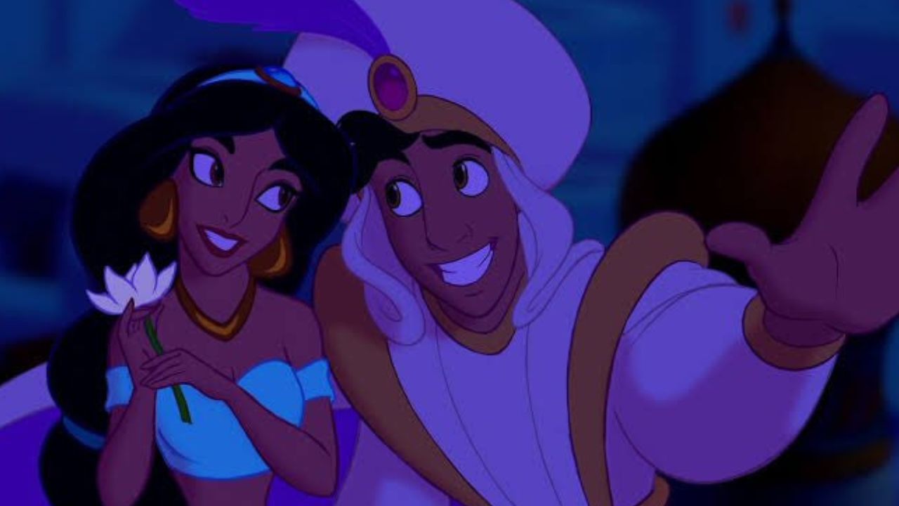 Cena da animação 'Aladdin' (1992)