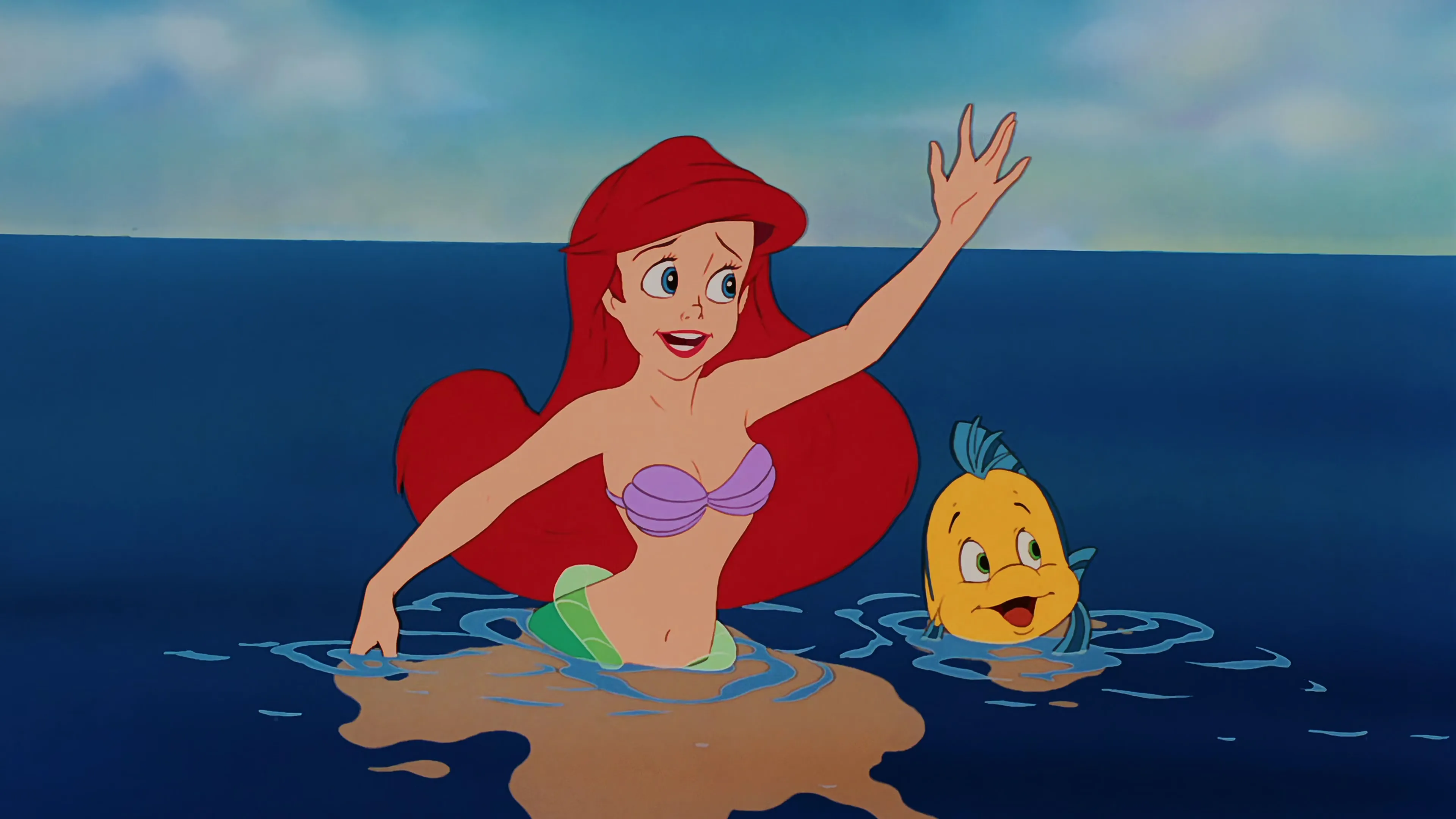 ariel e linguado