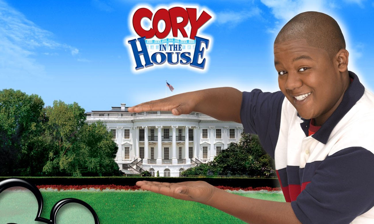 cory na casa branca