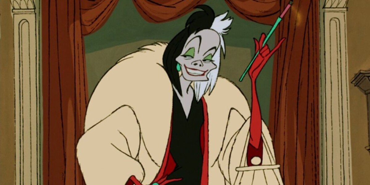 Cruella de Vil, de '101 Dálmatas' (1961)