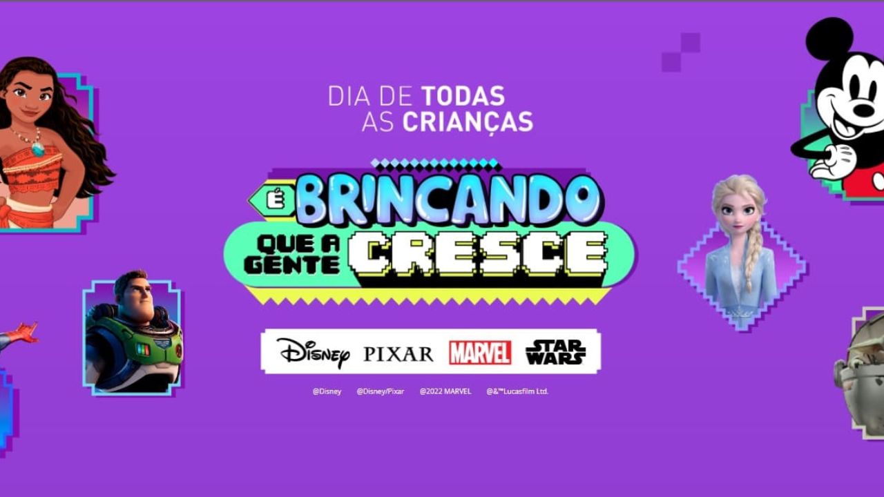 Disney Brasil apresenta campanha especial para o Dia das Crianças