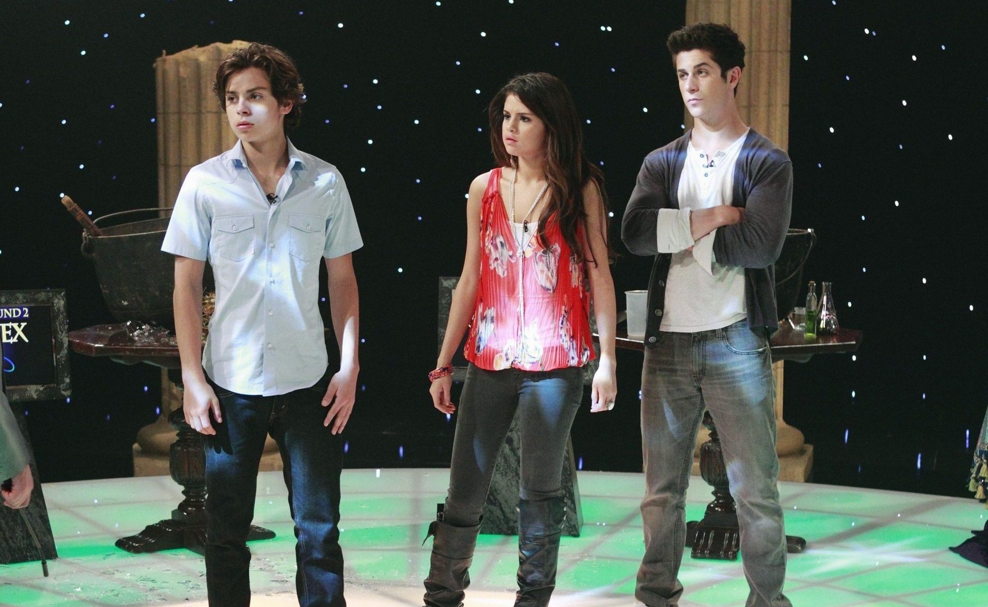 Cena do último episódio de 'Os Feiticeiros de Waverly Place'
