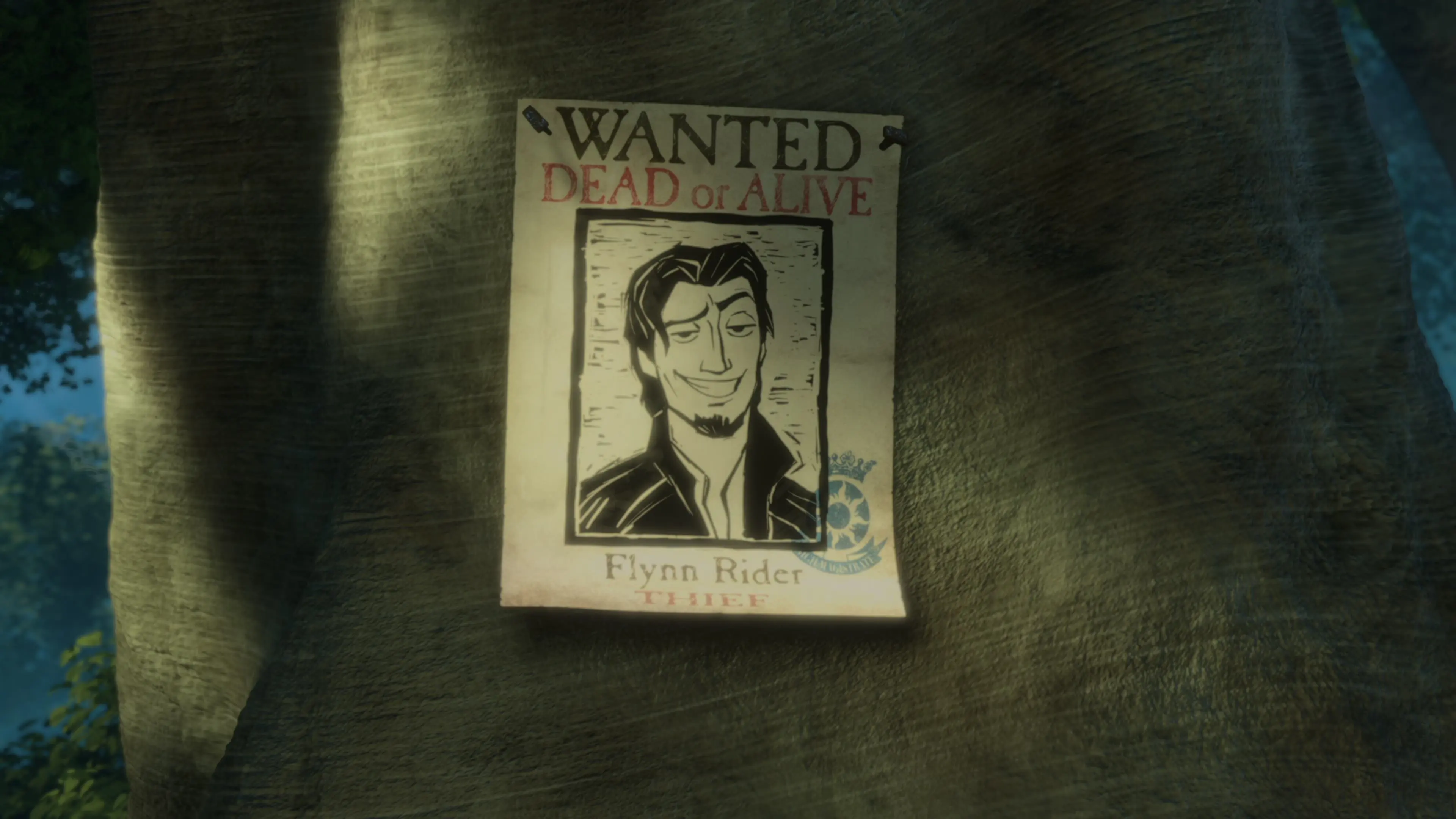 flynn ryder cartaz procurado