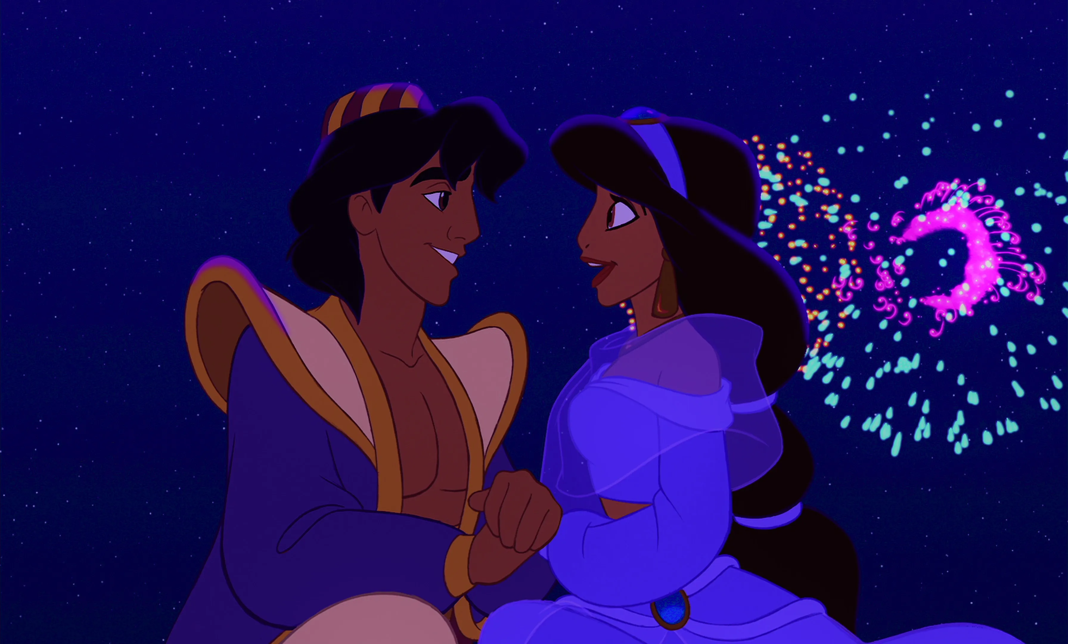 jasmine e aladdin