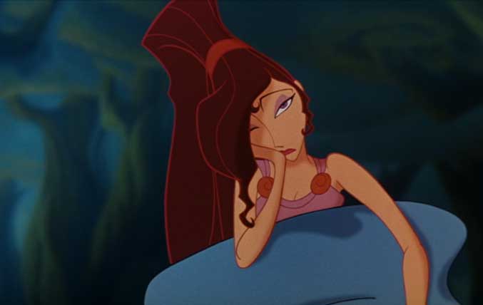 Meg, a namorada de Hércules