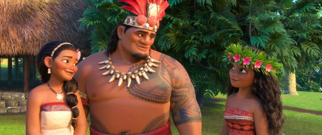 Tui, Sina e Moana