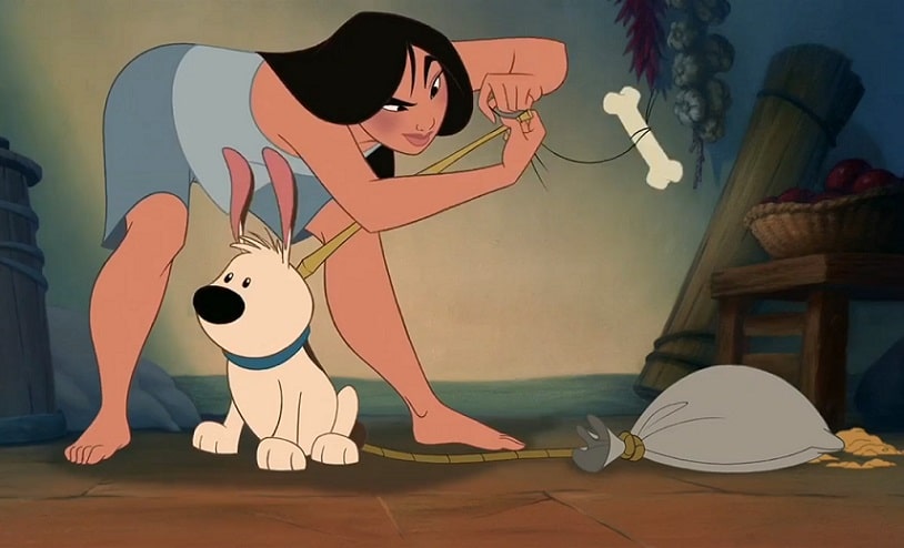Mulan e irmãozinho