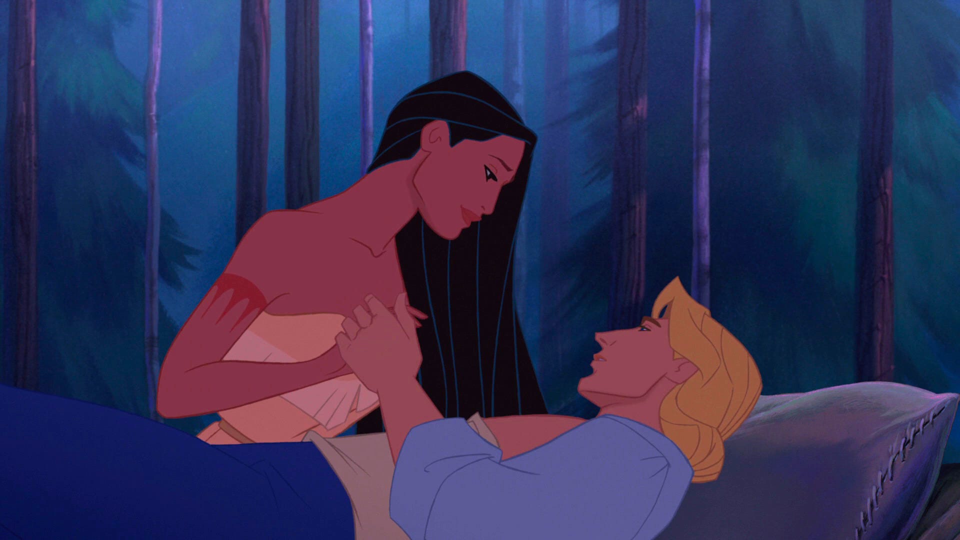 Pocahontas e John Smith