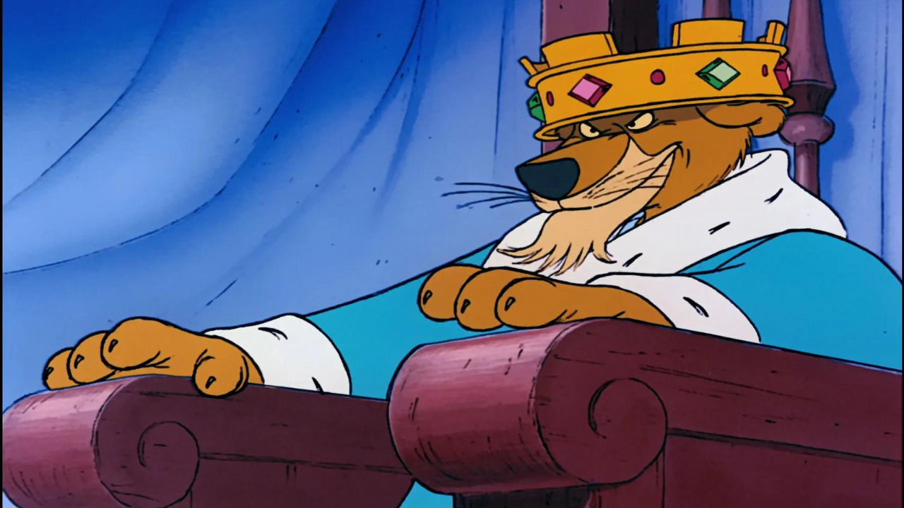 Príncipe John no torneio no filme 'Robin Hood'
