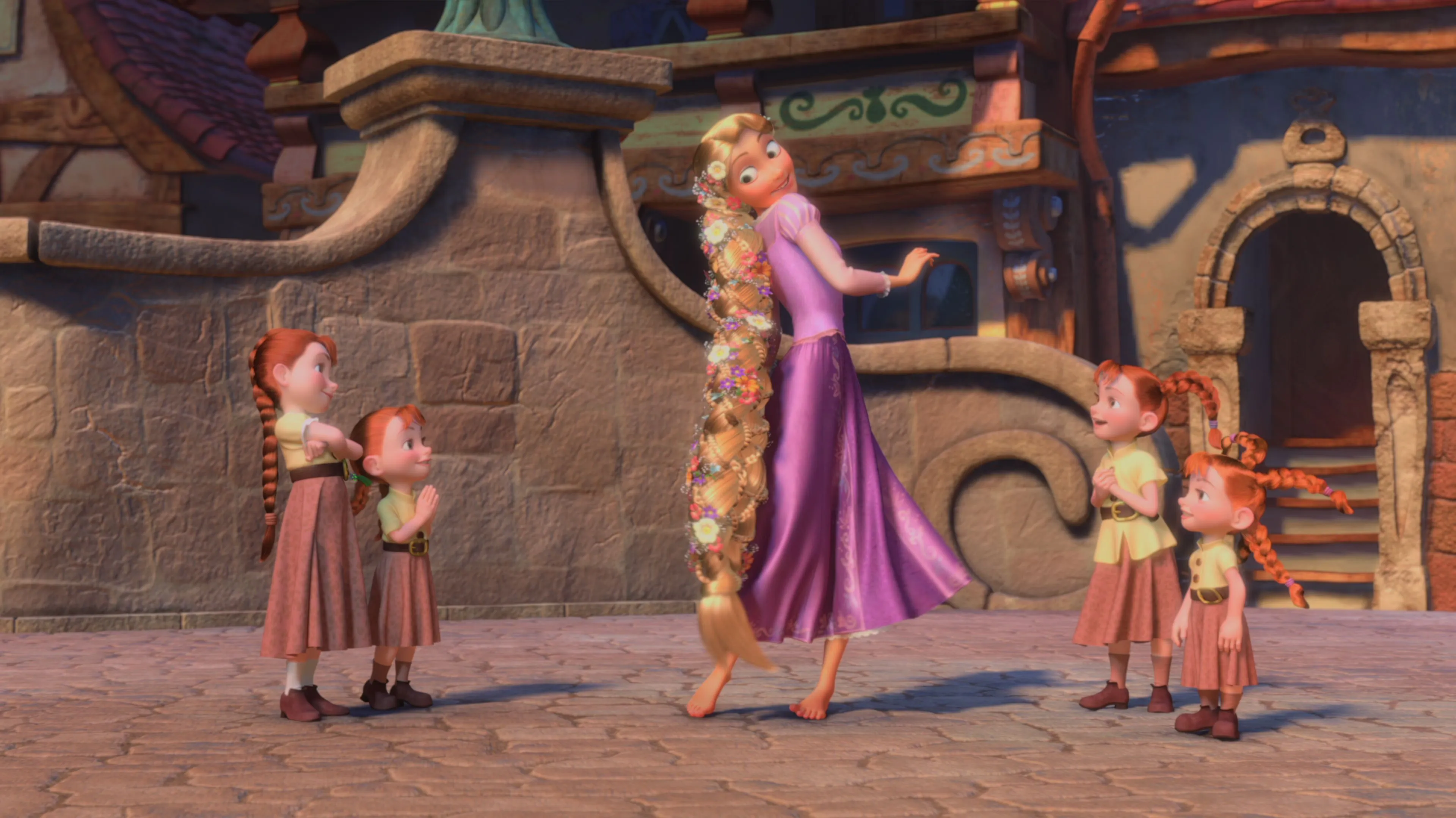 rapunzel trança