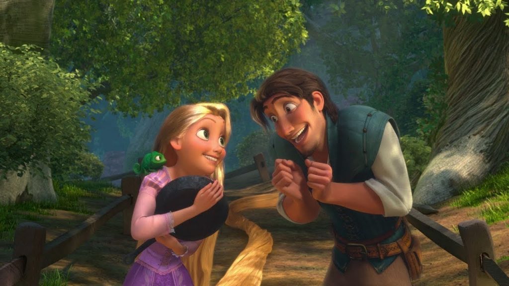 Rapunzel e Flynn