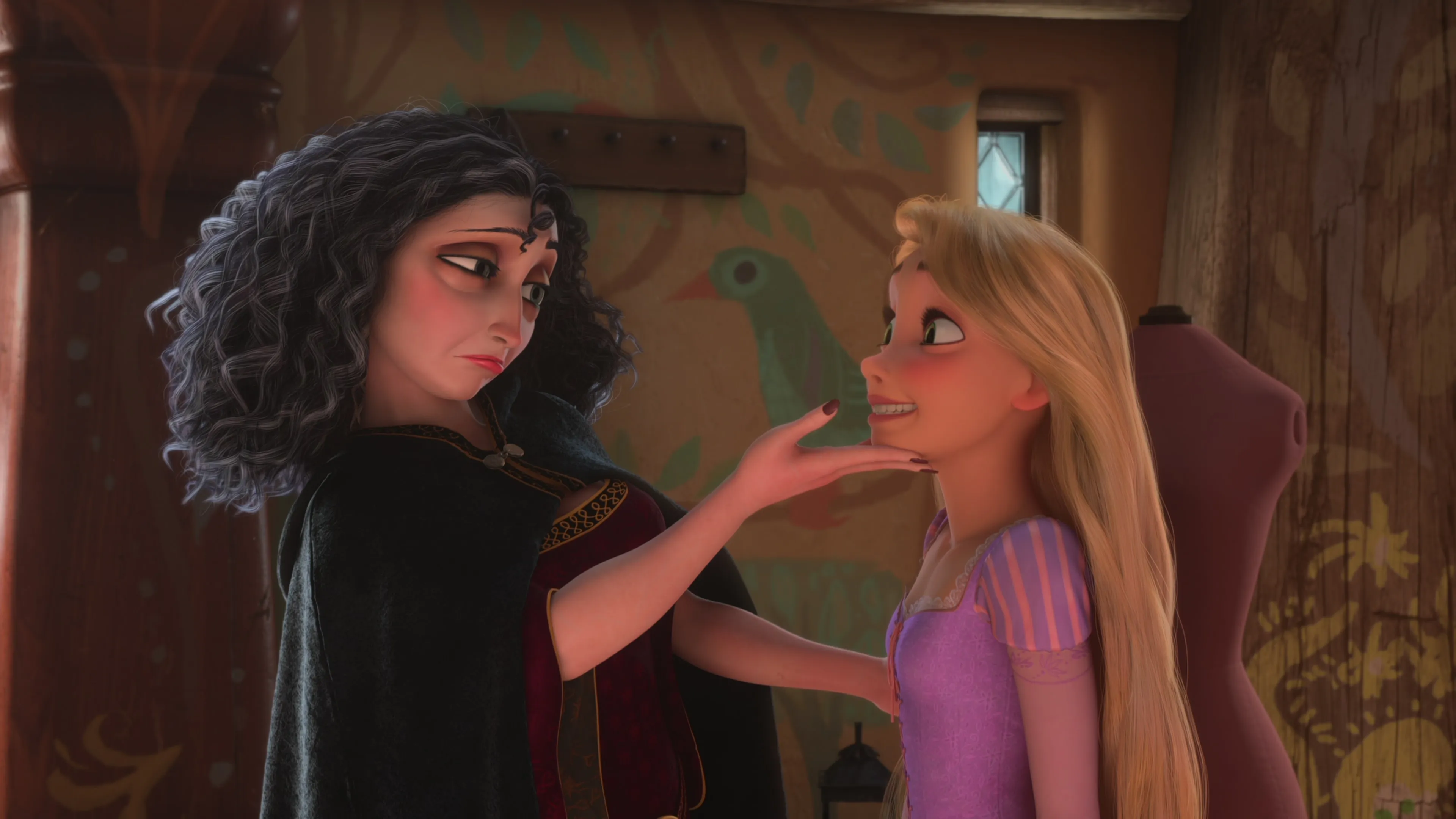 mamãe gothel e rapunzel