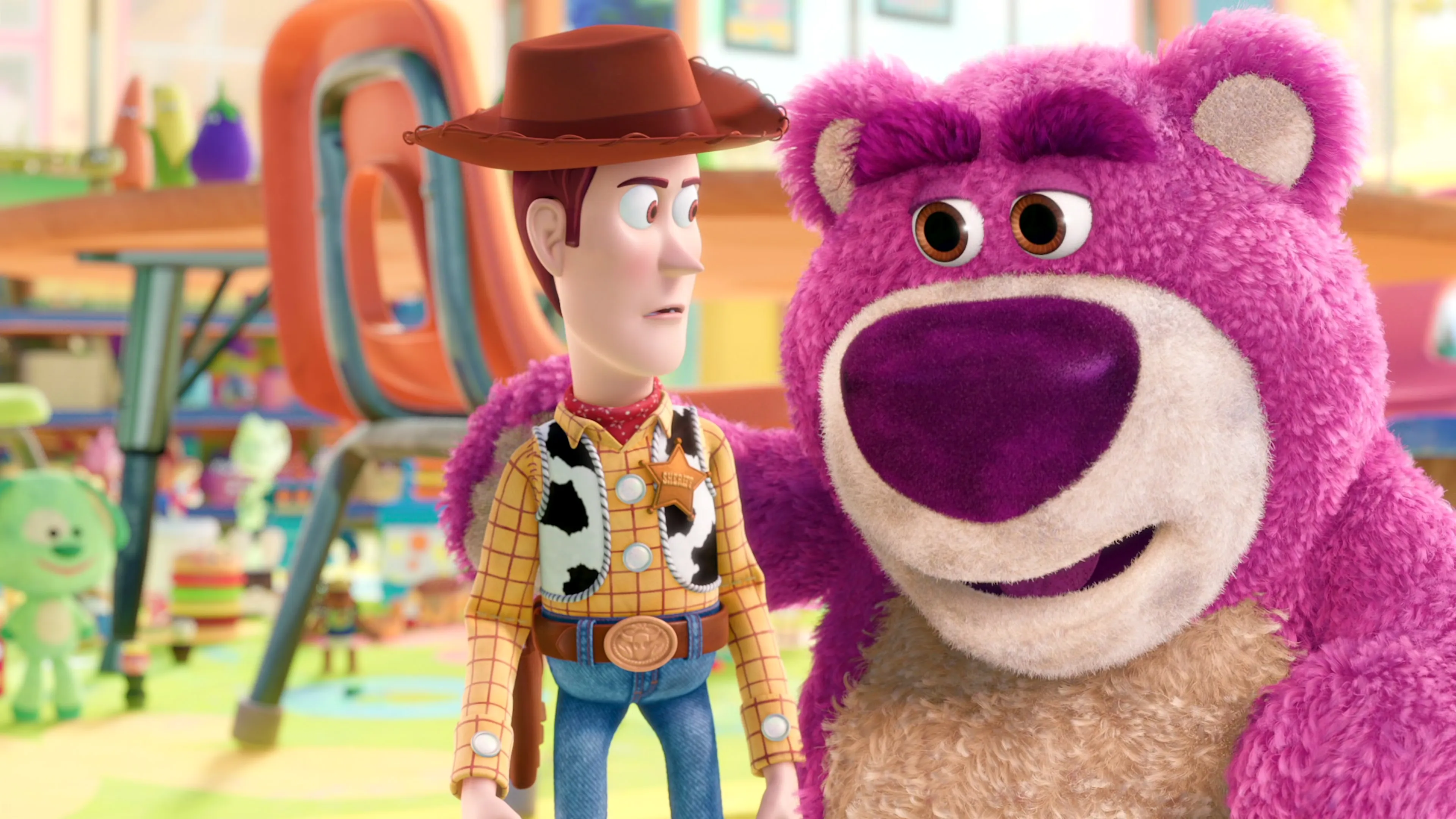 Woody e Lotso
