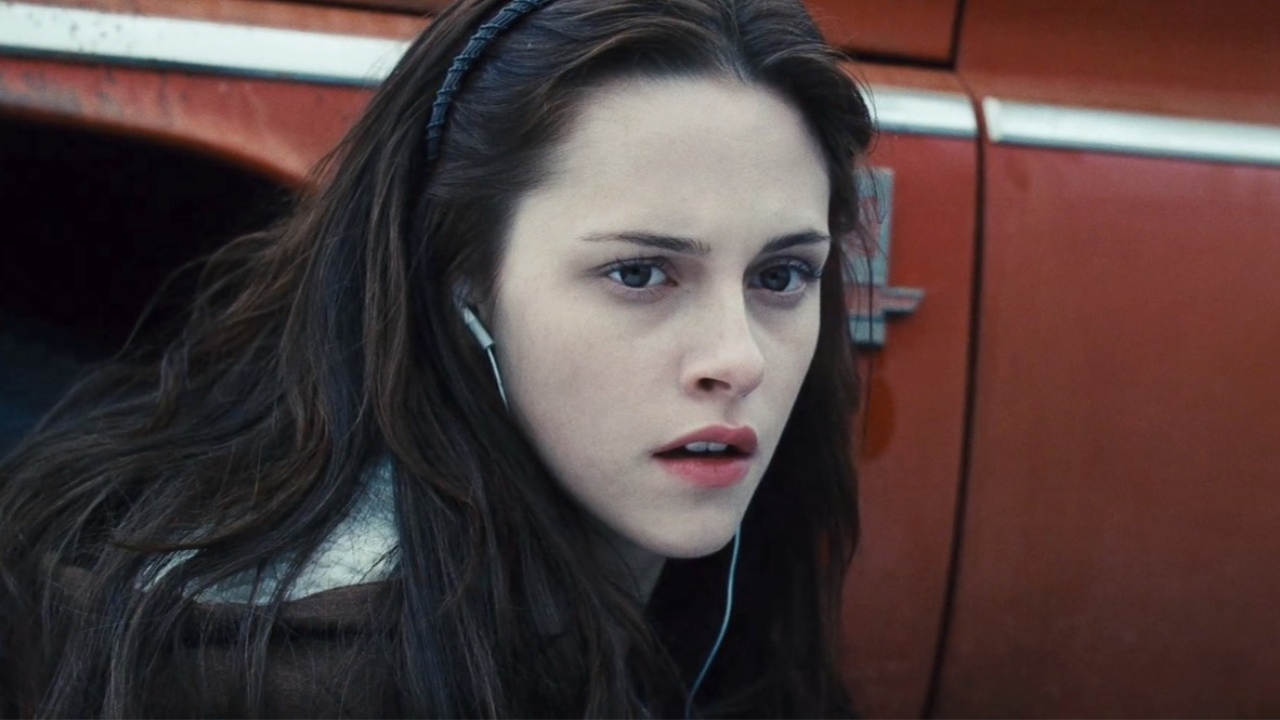 Kristen Stewart como Bella em 'Crepúsculo'