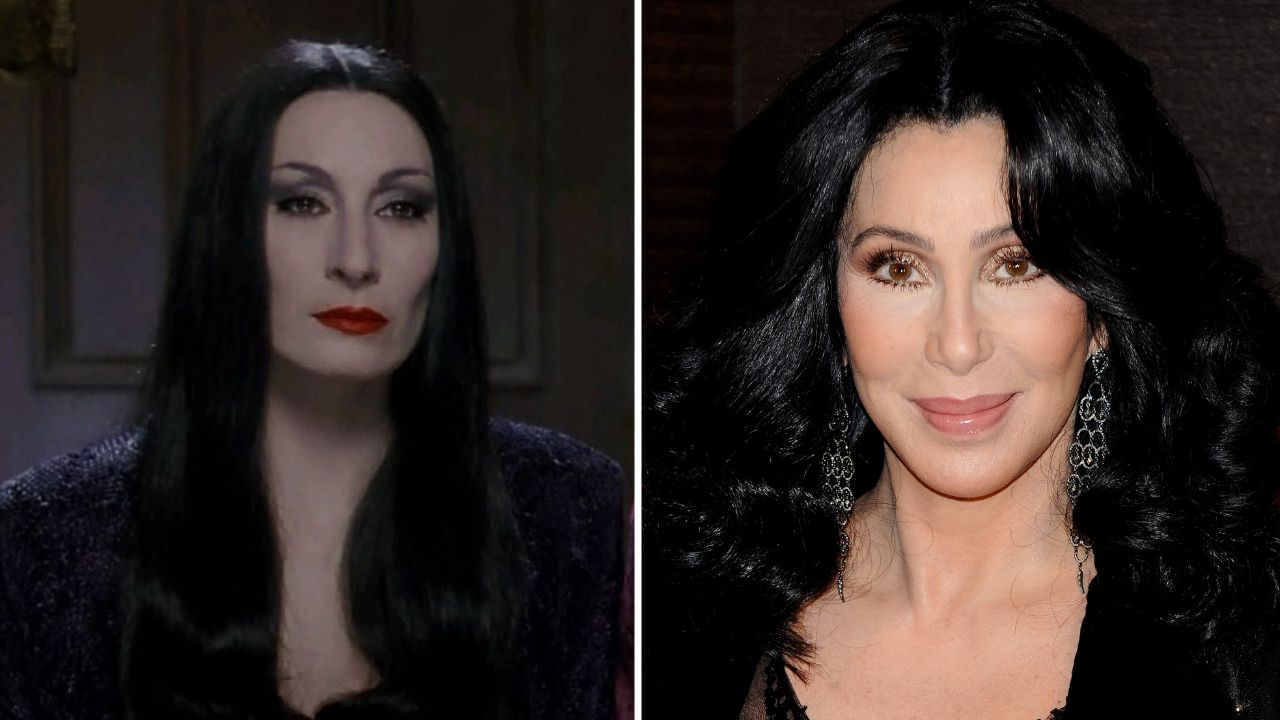 Cher e Mortícia