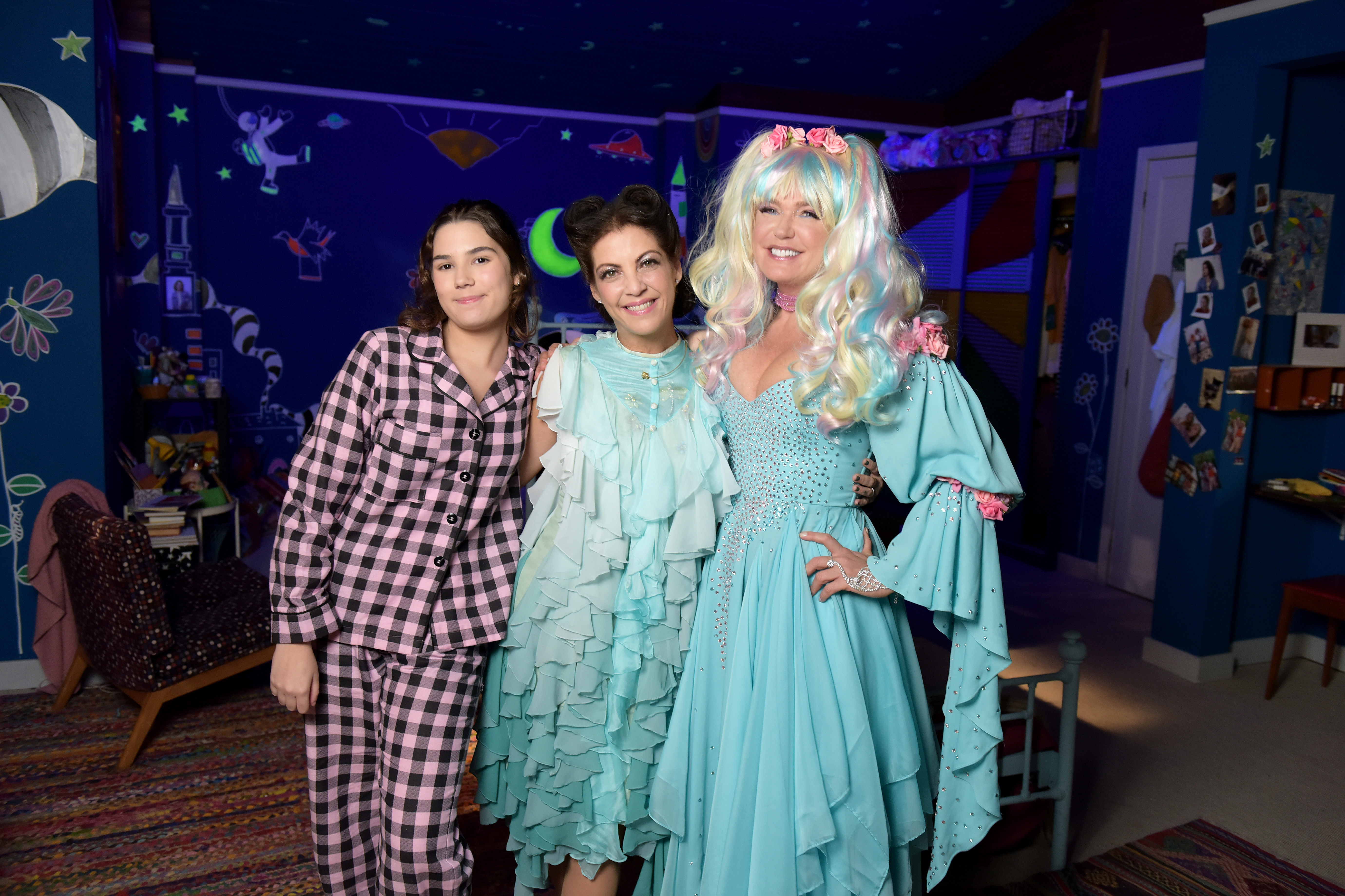 'Uma Fada Veio Me Visitar' elenco
