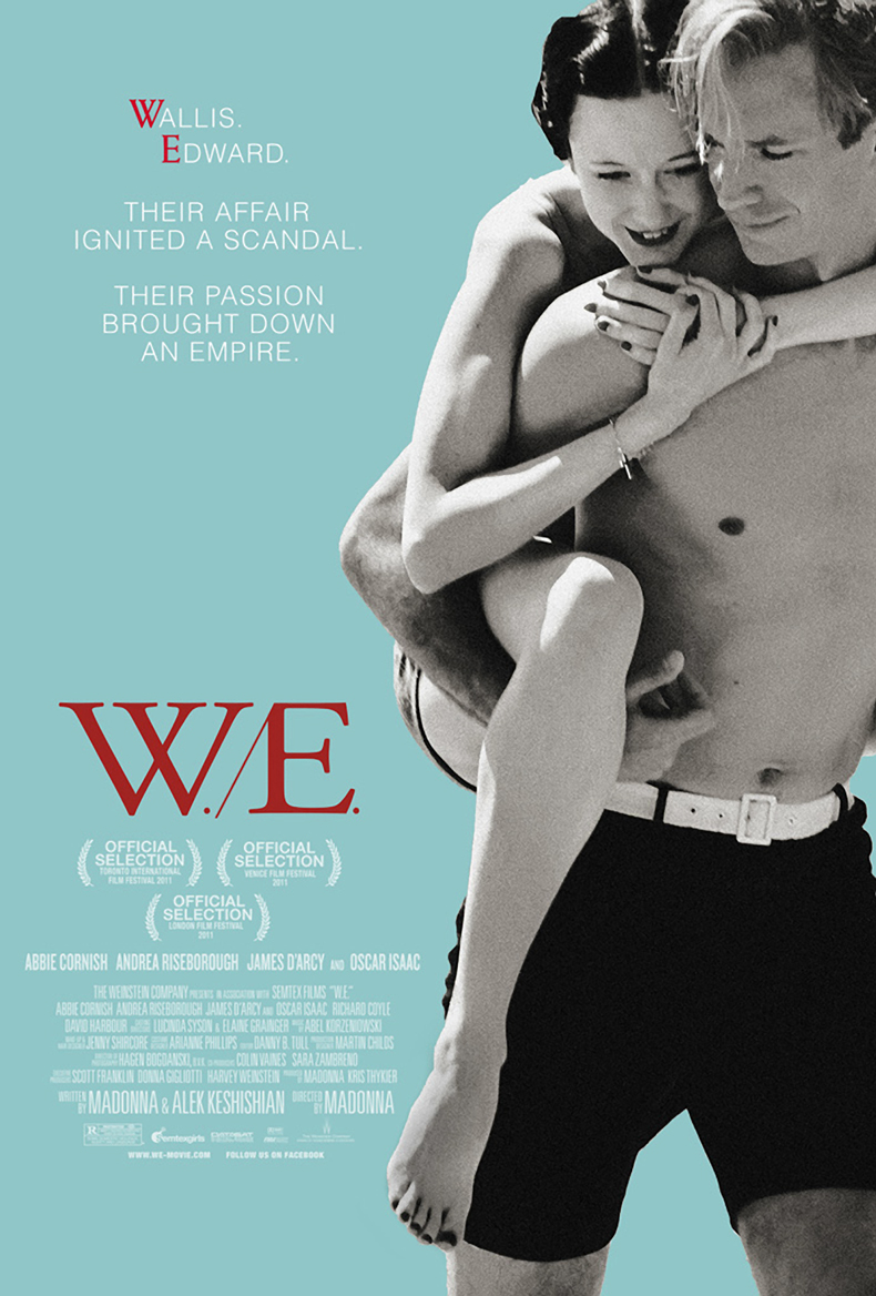 Cartaz promocional de 'W.E: O Romance do Século'