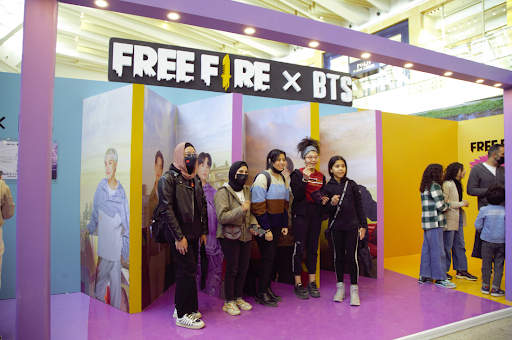 Pop-up BTS e FF