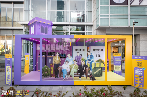 Pop-up BTS e FF