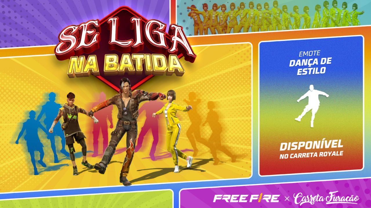 Free Fire confirma chegada da Carreta Furacão ao jogo