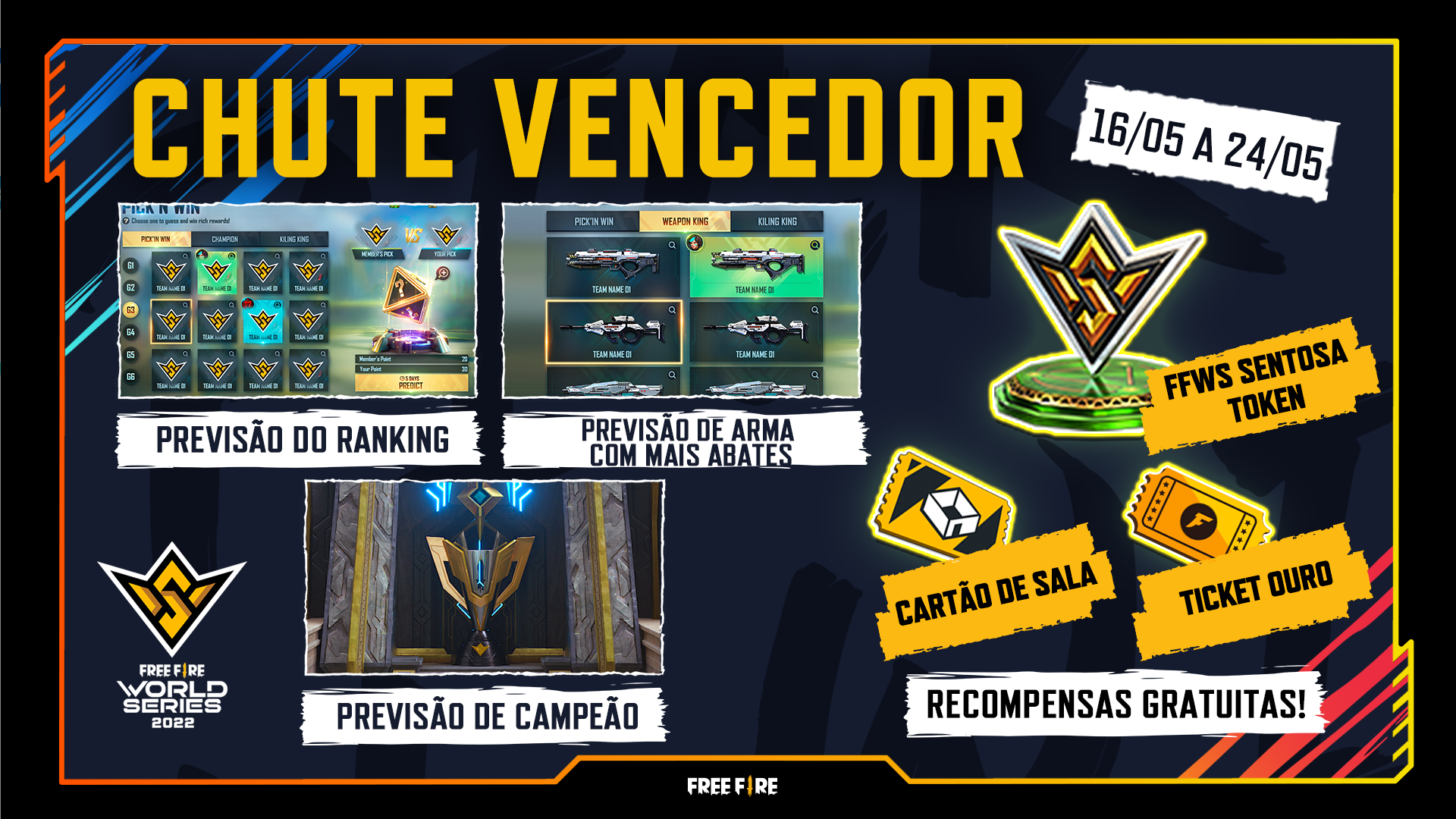 chute vencedor ffws