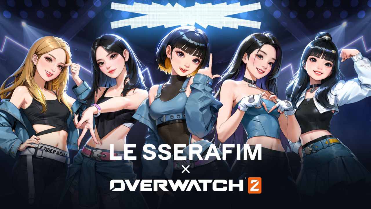 Overwatch 2 confirma colaboração musical com LE SSERAFIM