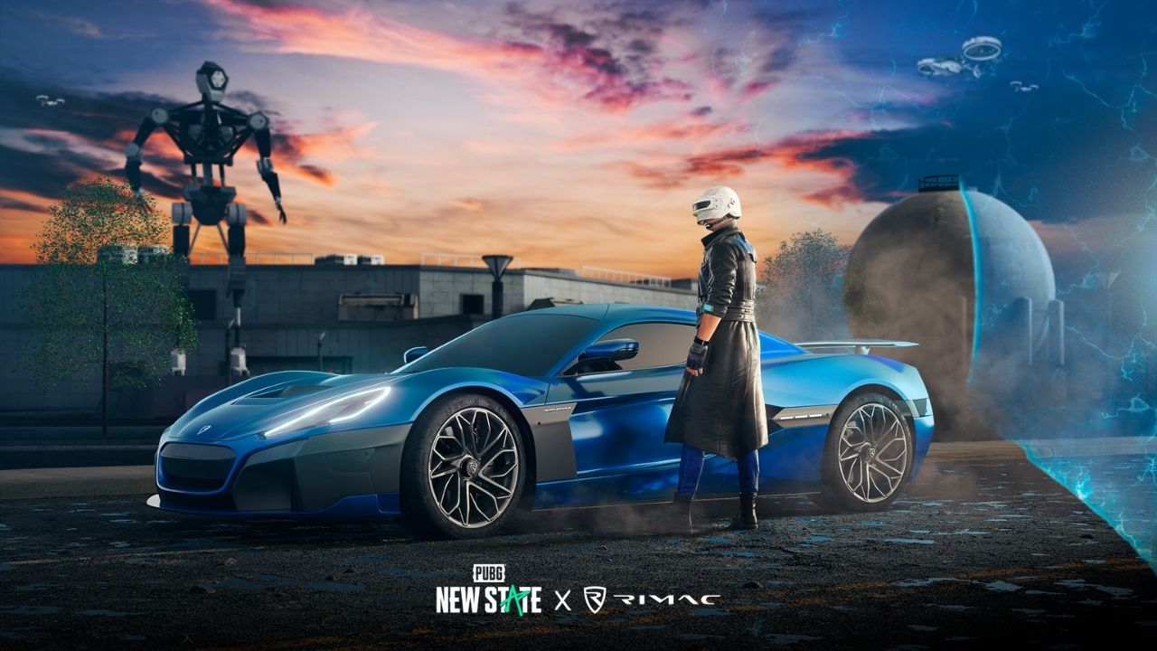 KRAFTON, INC. e Bugatti Rimac anunciam nova colaboração e levam Rimac Nevera ao PUBG: NEW STATE
