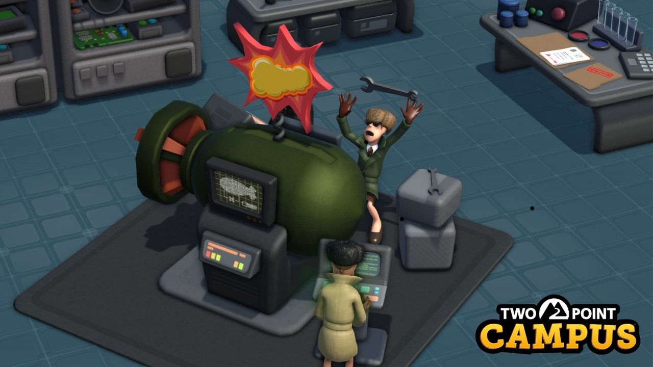 Two Point Studios anuncia chegada da Escola de Espionagem em Two Point Campus