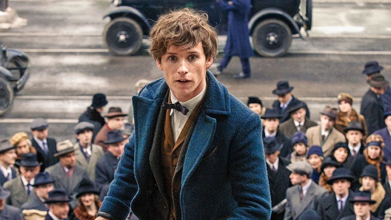 Eddie Redmayne como Newt Scamander em 'Animais Fantásticos e Onde Habitam' (2016)