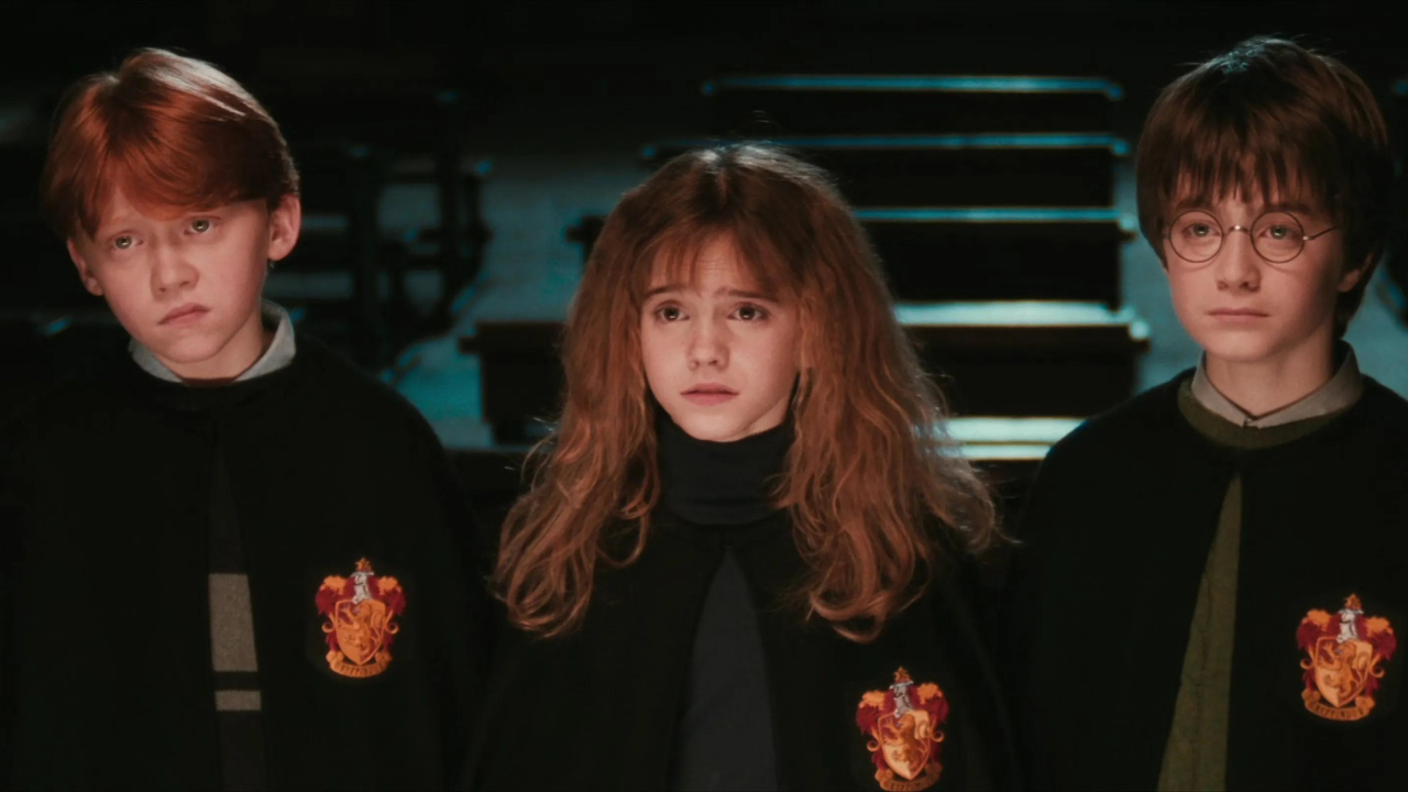 Ron, Hermione e Harry, o trio de Ouro