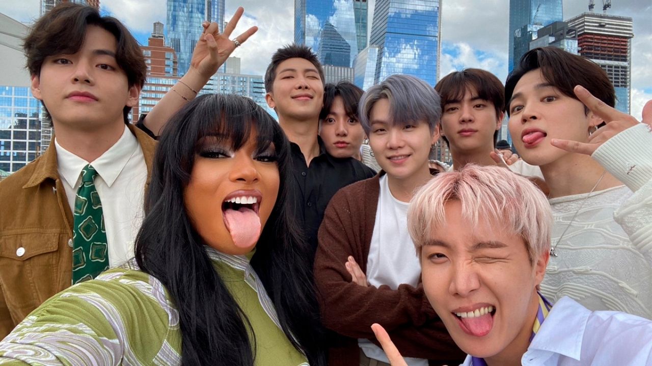 Nova colaboração entre BTS e Megan Thee Stallion é confirmada