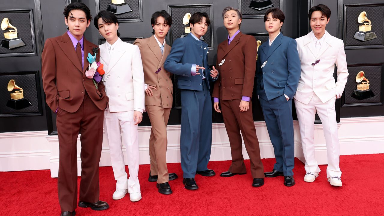 BTS faz história com indicações ao Grammy Awards 2023