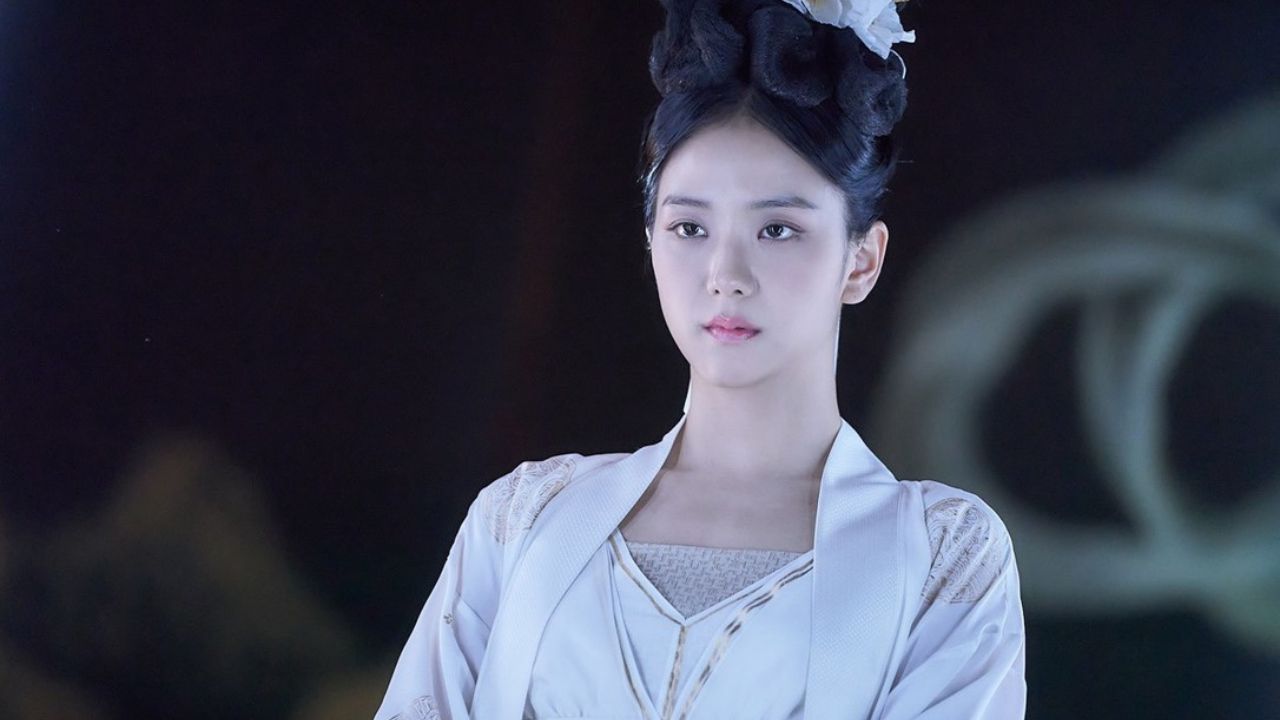 Jisoo em sua participação especial no filme 'Dr. Cheon and Lost Talisman'