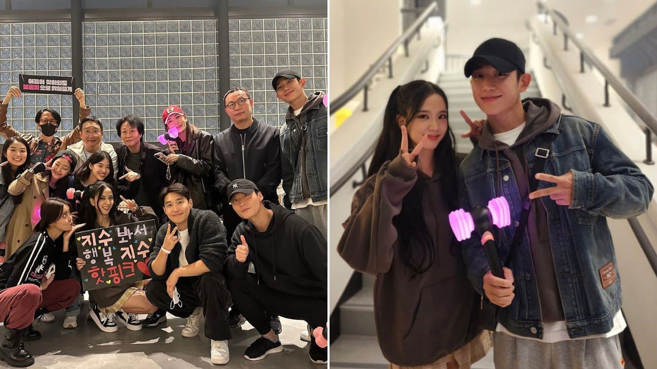 Elenco de Snowdrop comparece ao show do BLACKPINK em apoio a Jisoo