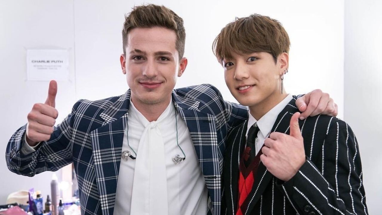 Jungkook e Charlie Puth divulgam data de lançamento para parceria ‘Left and Right’