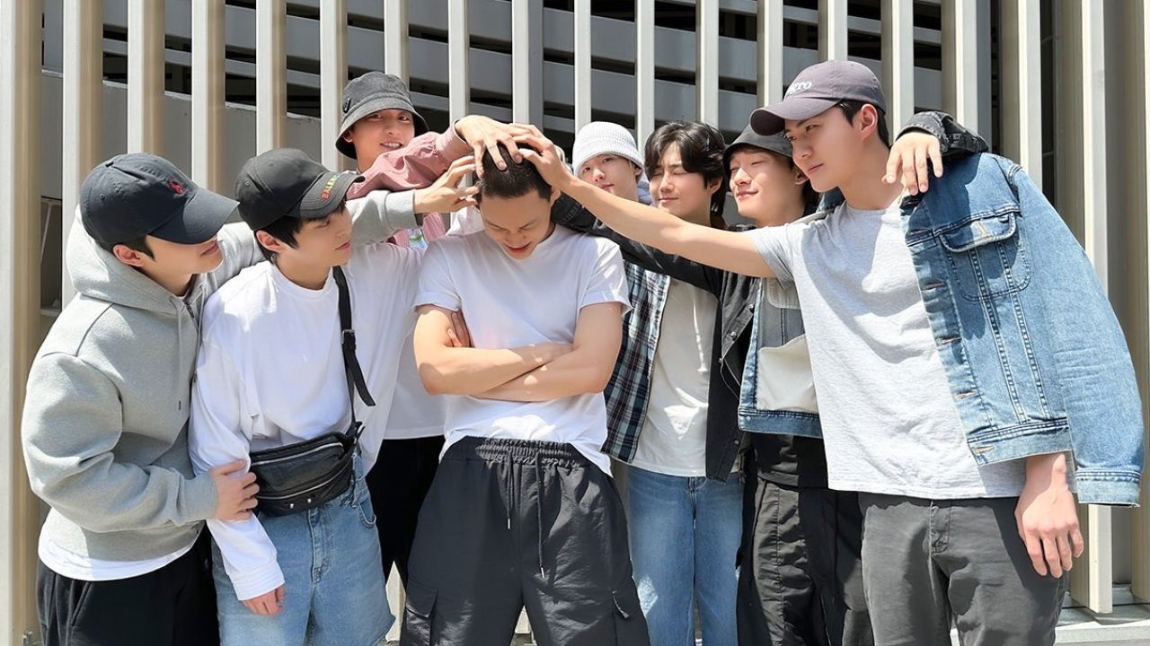 Membros do EXO - Reprodução/ Instagram/ real__pcy/