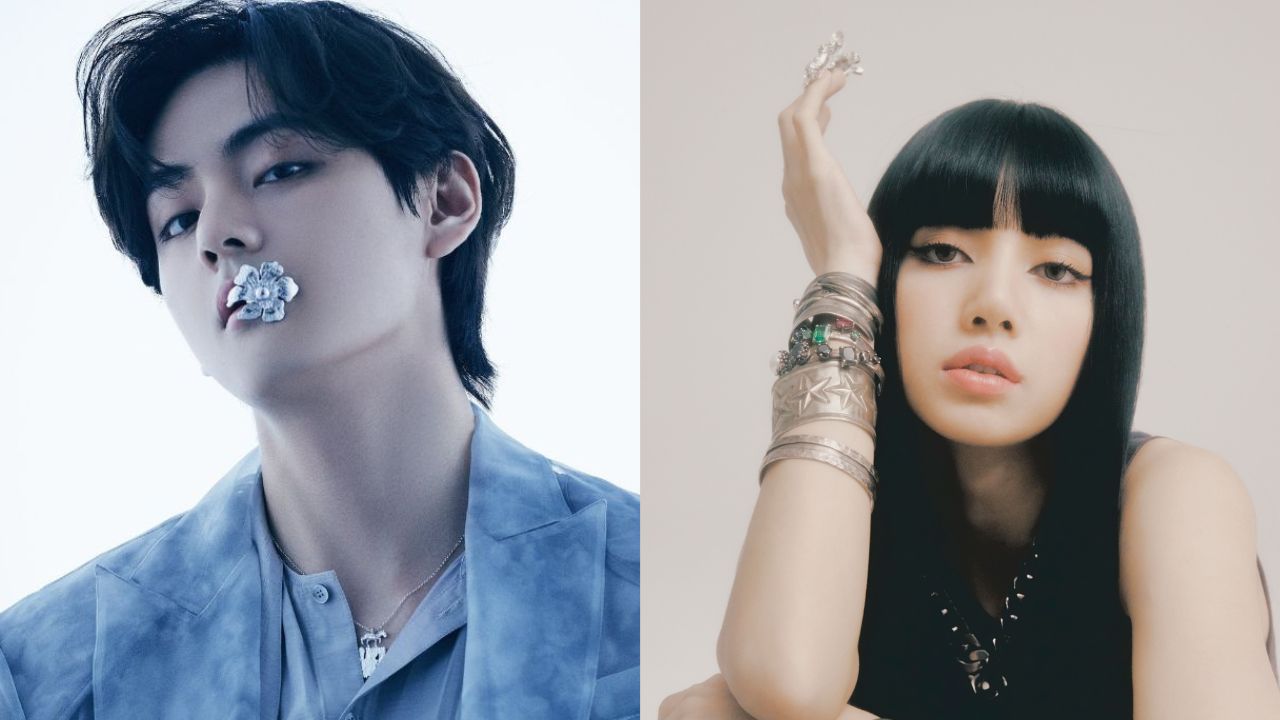 Lisa, do BLACKPINK, e V, do BTS, aparecem juntos em festa na França