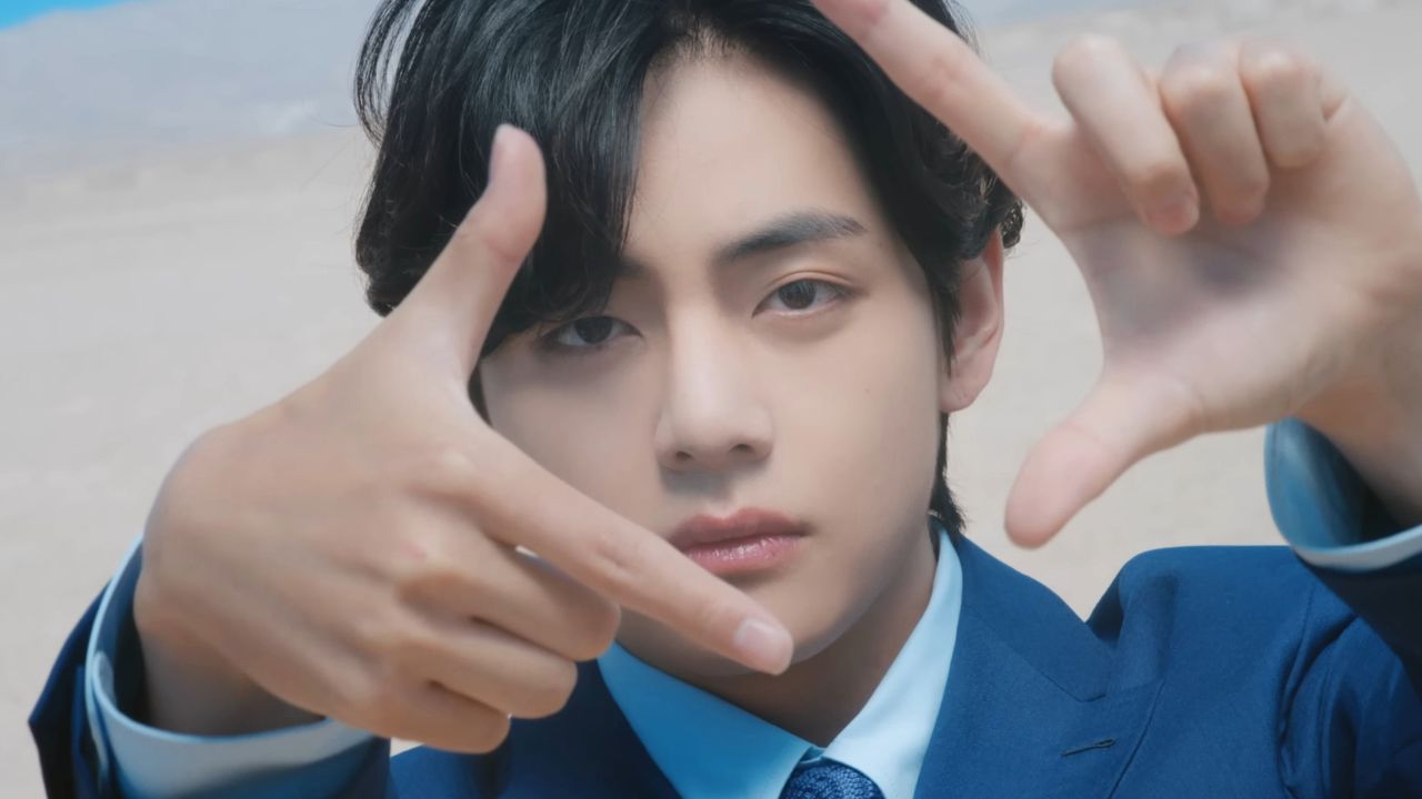 V, do BTS, quebra recorde de seguidores no Instagram