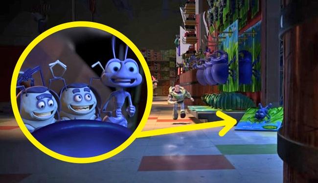 toy story e vida de inseto