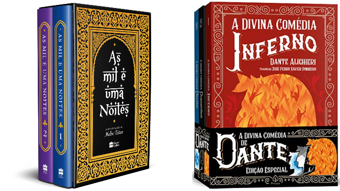 8 box de livros exclusivos da Amazon para você colecionar