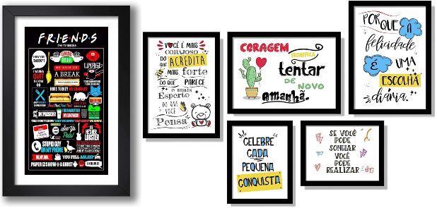 10 quadros decorativos que vão alegrar qualquer ambiente