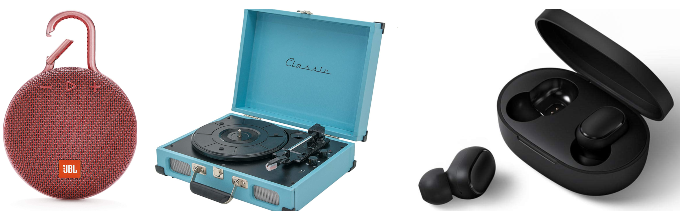 6 Eletrônicos para quem ama música