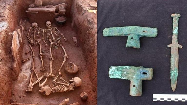 Restos de casal guerreiro de 2,5 mil anos são revelados na Sibéria