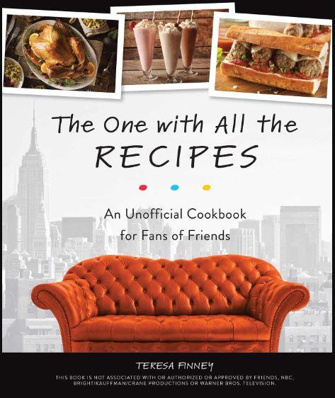 Livro de receitas Friends