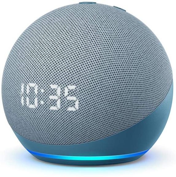 Echo dot com relogio