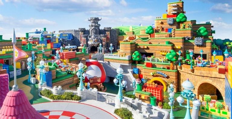 Nintendo anuncia nova data de inauguração do parque de diversões Super Nintendo World